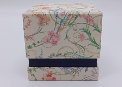 Κουτί κύβος floral